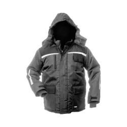 Jacket long arctic grey-black wj-8924 l
