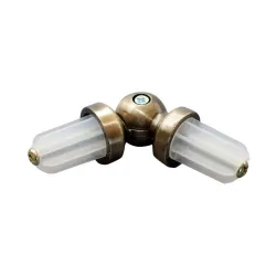 Karnisi nurk Domoletti x 19 mm, DIA 19 mm, kuldne v.