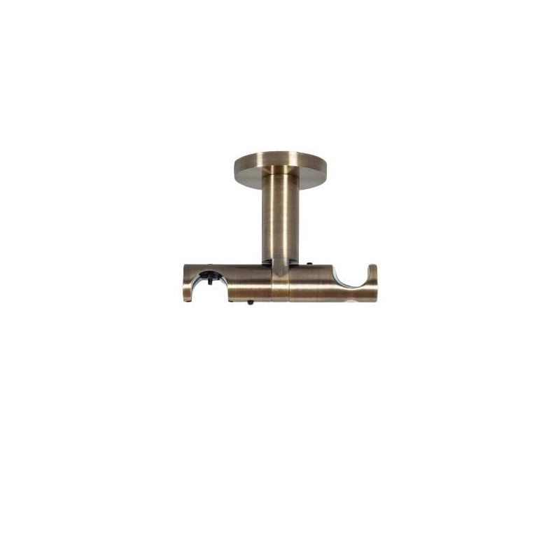 Karnīžu turētājs uz griestiem. sendinto zelta krāsa. 7 cm. D19