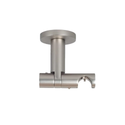 Karnīžu turētājs uz griestiem, matēts sudrabs, 7 cm, D19