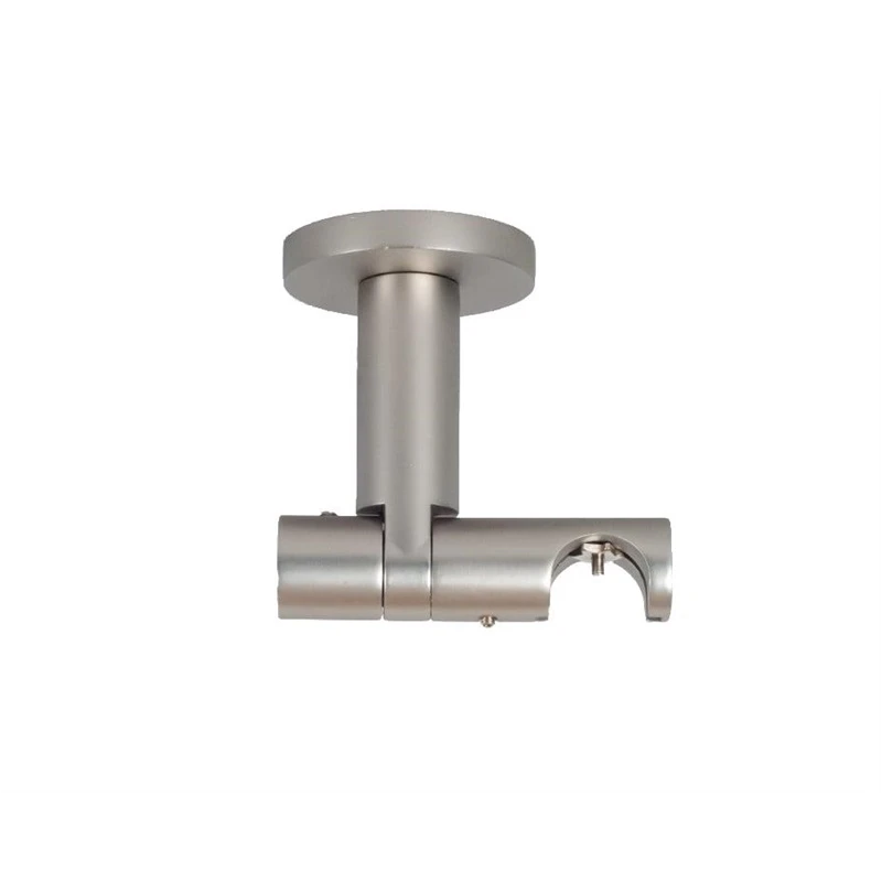 Karnīžu turētājs uz griestiem, matēts sudrabs, 7 cm, D19