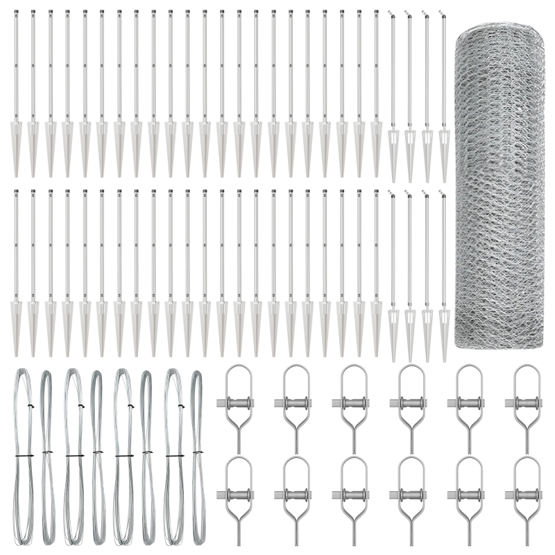 vidaXL Žoga āķis Sudraba 100 x 0,8 m ,13 mm tīkls, Tērauds