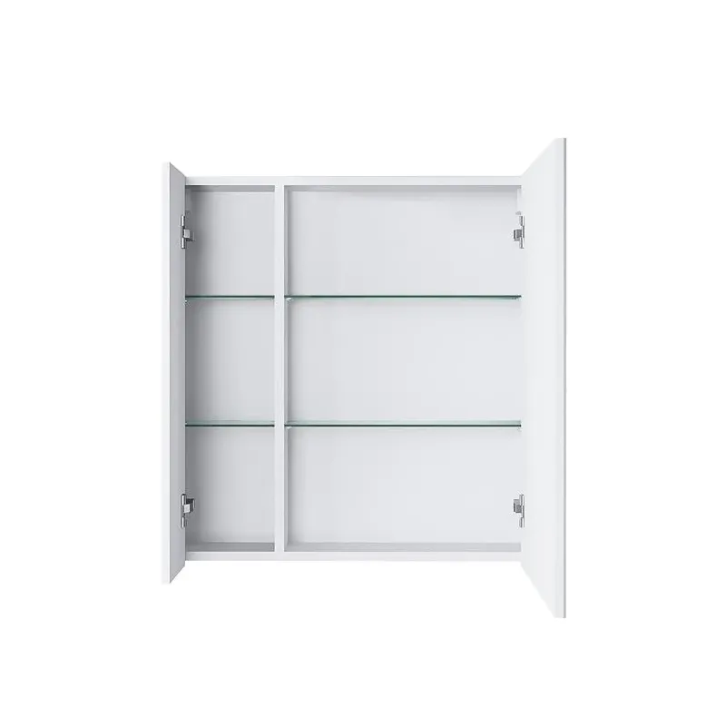 Piekarināms vannas istabas skapis ar spoguli Riva SV61-1, balta krās., 13.5 cm x 60.6 cm x 66.2 cm