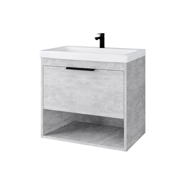 Apakšējā vannas istabas skapītis SA 64E concrete