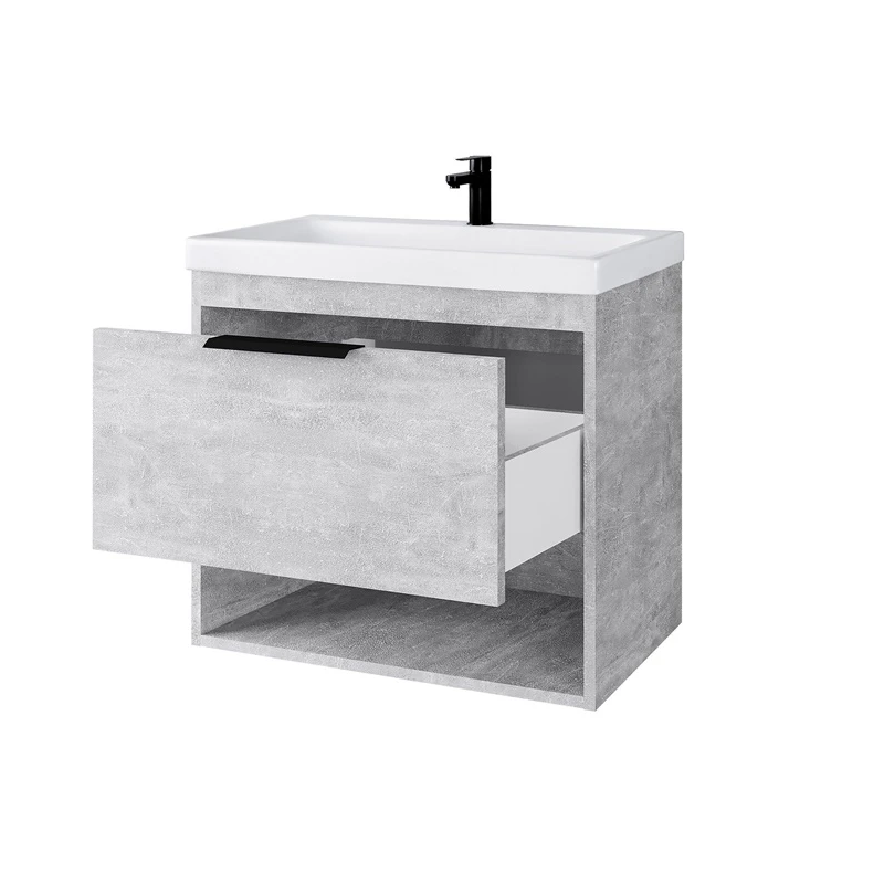 Apakšējā vannas istabas skapītis SA 64E concrete