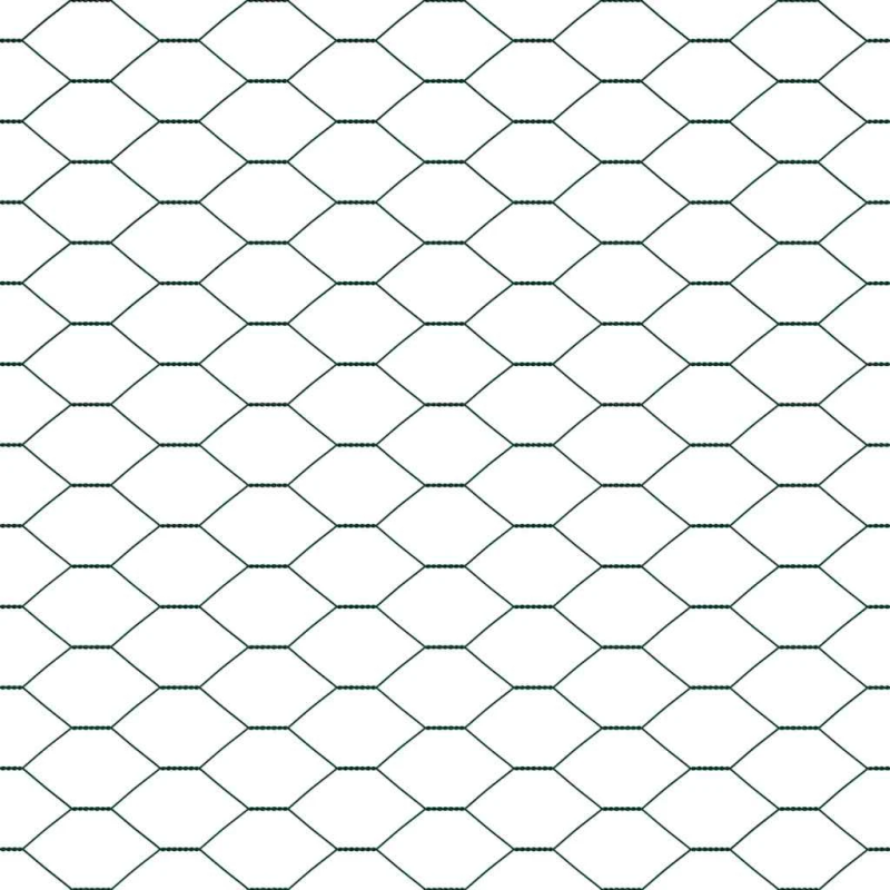 vidaXL Žoga āķis Zaļa 50 x 0,6 m ,25 mm acs, Tērauds un PVC