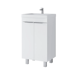 Skapītis ar izlietni DOMOLETTI SA50DL-3, balts, 35×46×81 cm