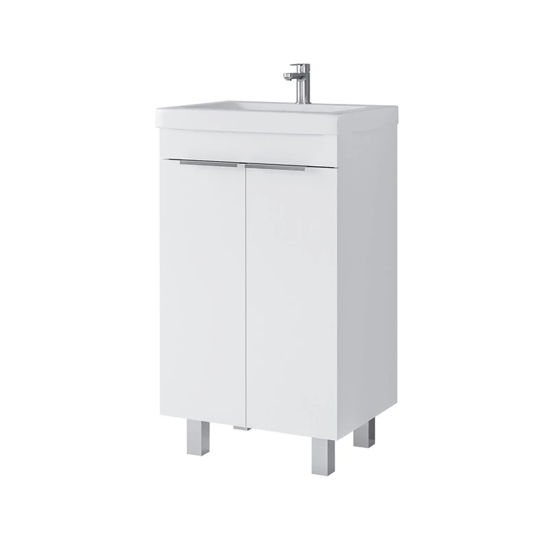 Skapītis ar izlietni DOMOLETTI SA50DL-3, balts, 35×46×81 cm