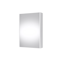 Skapītis ar spoguli sps-50wh-pm balts