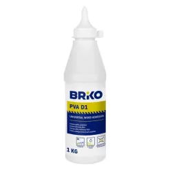 Клей универсальный Briko PVA, 1 кг, белый цв.