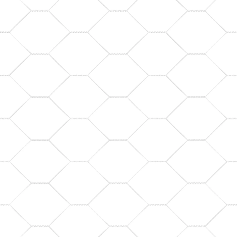 vidaXL Žoga āķis Sudraba 10 x 1,6 m ,50 mm režģis, Tērauds