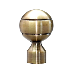 Karnīžu galu Paola. senināta zelta krāsa.. D16. 2 gab.