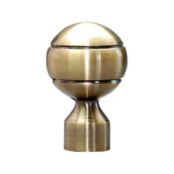 Karnīžu galu Paola. senināta zelta krāsa.. D16. 2 gab.