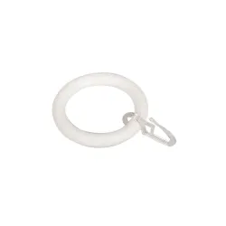 Cornice rings with hooks white d28 ,10,