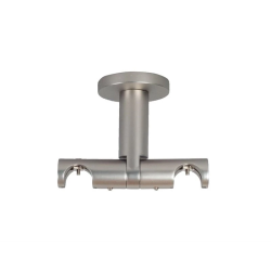 Karnīžu turētājs Nova, matēta sudraba krāsa, 7 cm, D19