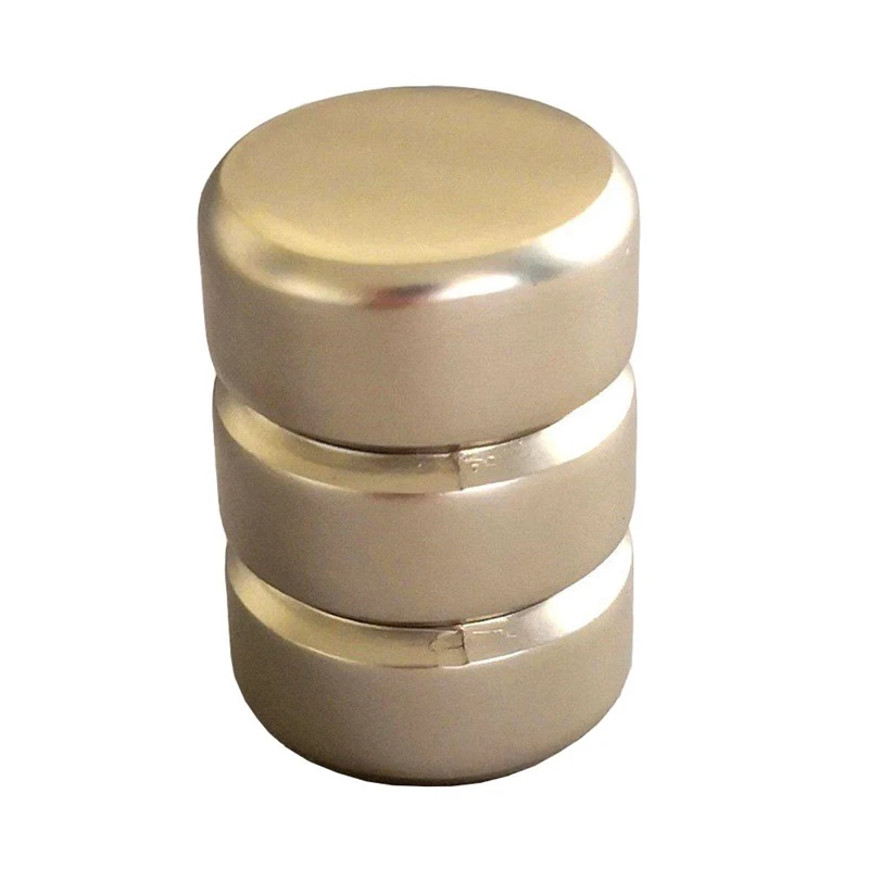 Karnīzes gals Fano, matēts sudrabs, D19, 2 gab.