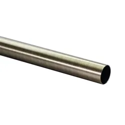 Curtain Rod Modern. brushed gold. 1.6 m. D16