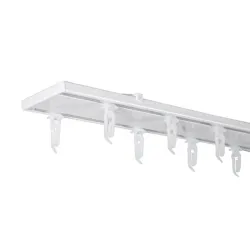 Потолочный карнизный рельс Domoletti, 250 см, белый цв.