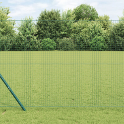 vidaXL Žoga āķis Zaļa 10 x 1 m ,25 x 25 mm sieta, Tērauds