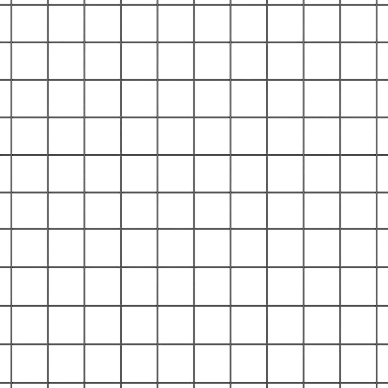 vidaXL Žoga āķis Pelēka 50 x 1,2 m ,25 x 25 mm acs, Tērauds un PVC