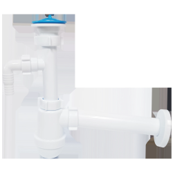 Sifons Ani izl. 1 1-4х40mm ar veļas maš. pies., caurule 40mm