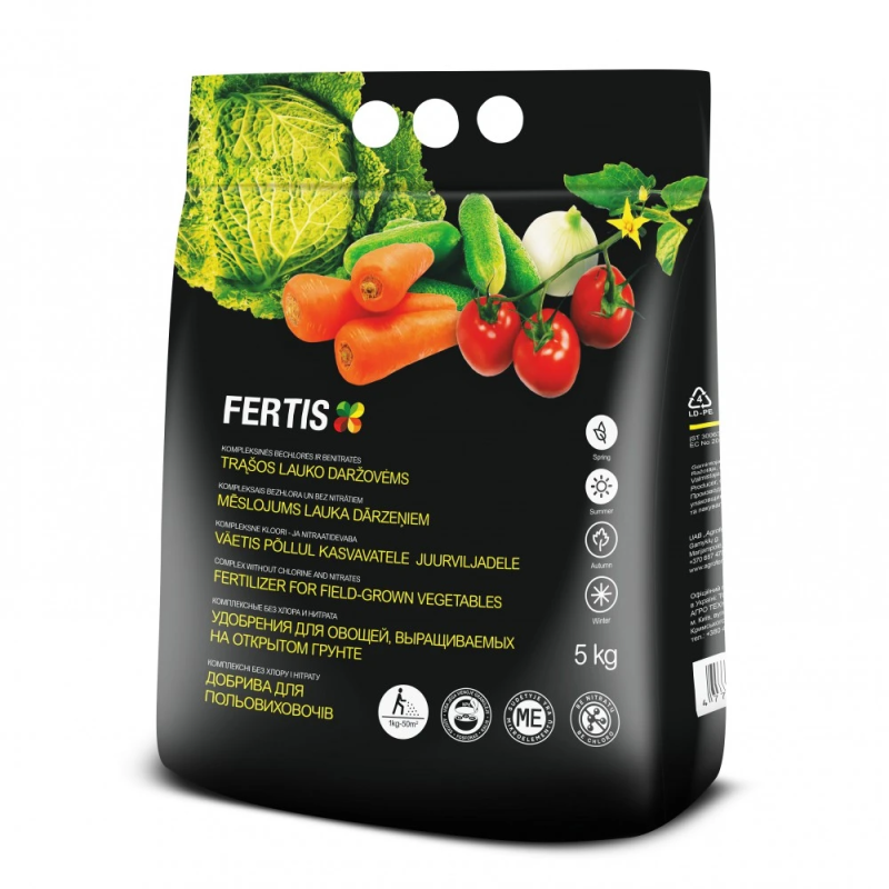 Mēslojums dārzeņiem 5kg