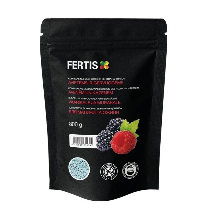 Mēslojums avenēm un kazenēm 0.8kg