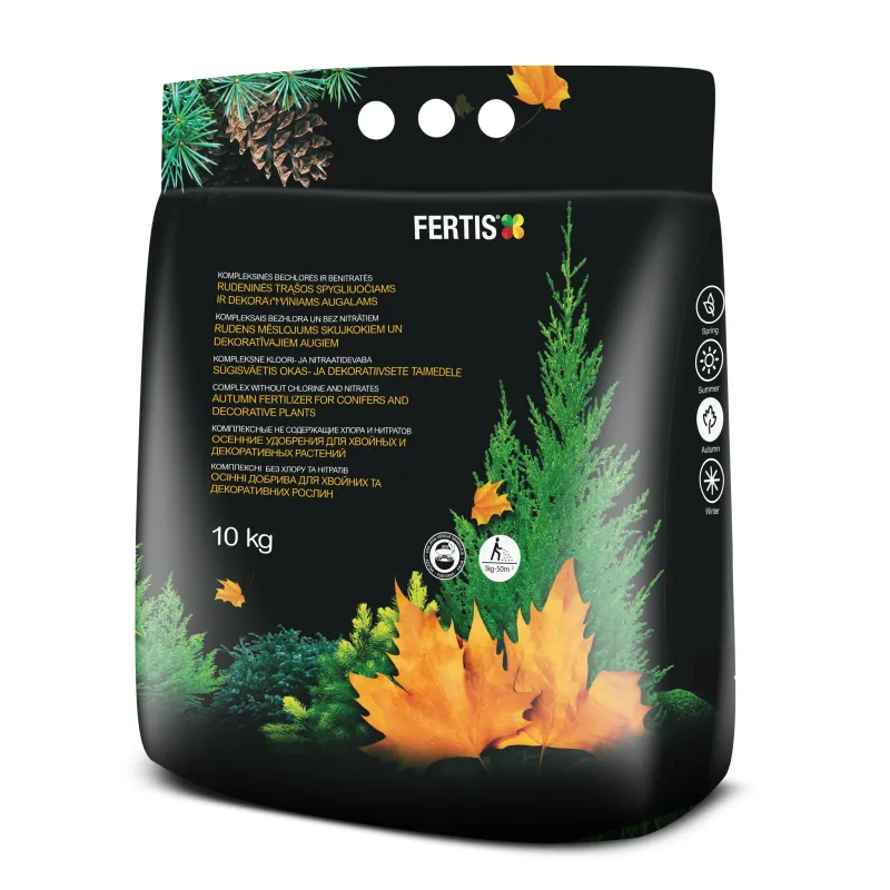 Mēslojums rudens skujkokiem un dekoratīvajiem augiem 10kg