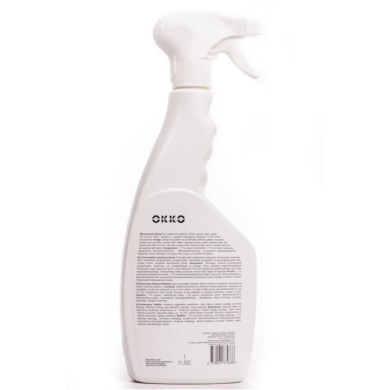 Чистящее средство Okko, универсального пользования, 0.5 л