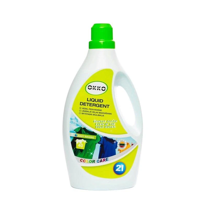 Šķidrais veļas mazgāšanas līdzeklis OKKO COLOR. 2 l. 40 mazg.