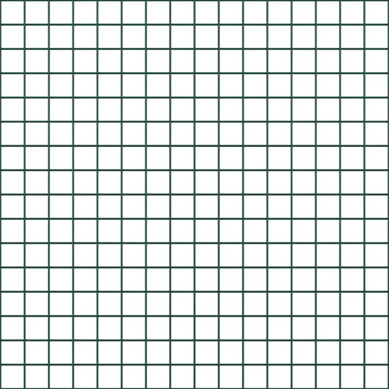 vidaXL Žoga āķis Zaļa 50 x 0,5 m ,16 x 16 mm sieta, Tērauds un PVC