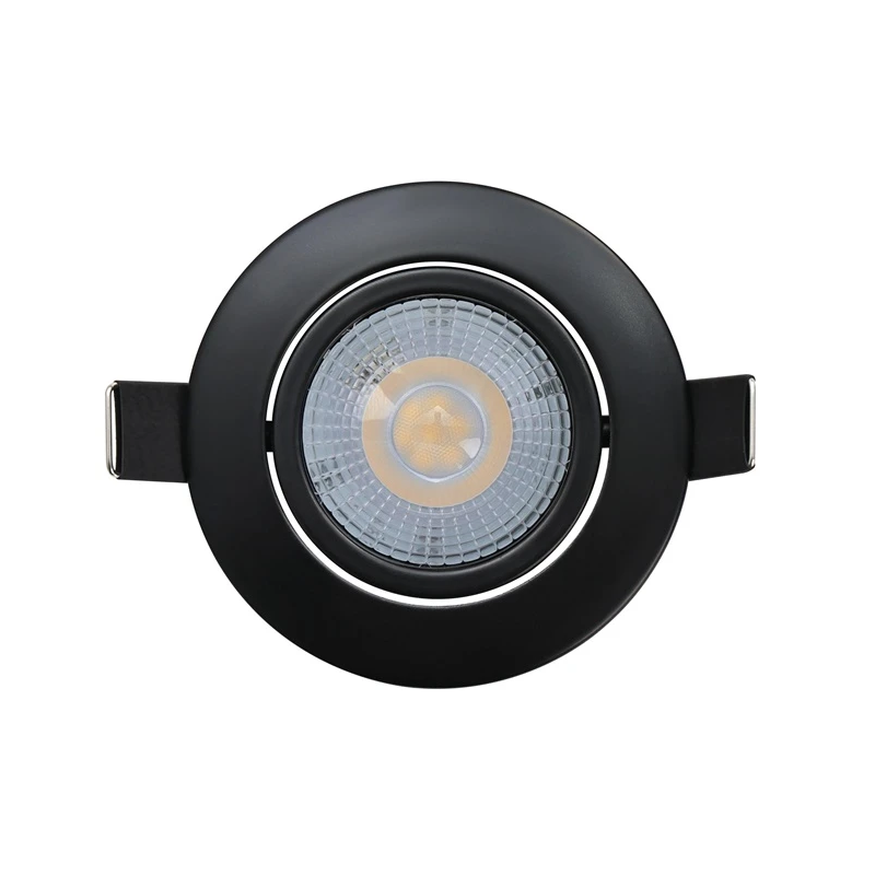 Įmontuojamas šviestuvas LEDlife SP-07. 7W. 4000°K. juoda