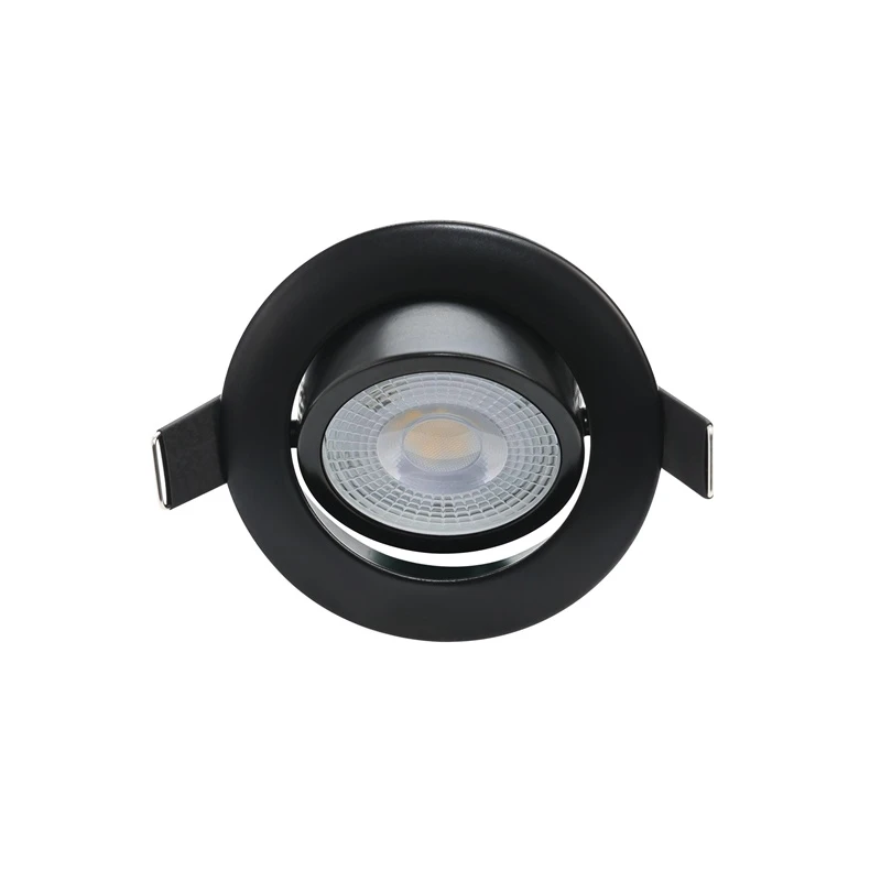 Įmontuojamas šviestuvas LEDlife SP-07. 7W. 4000°K. juoda