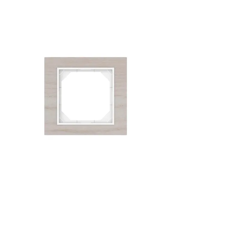 Vienvietīgs rāmis Vilma QR1000, balināts ozols