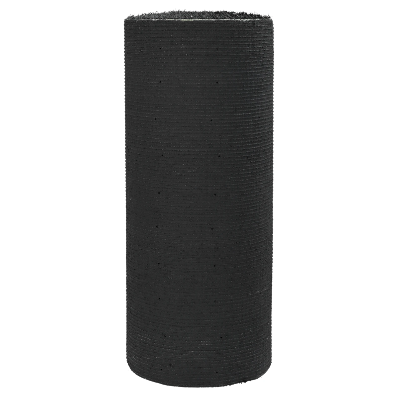 vidaXL Mākslīgā zāle Melna 500 x 100 x 3 cm Polipropilēns