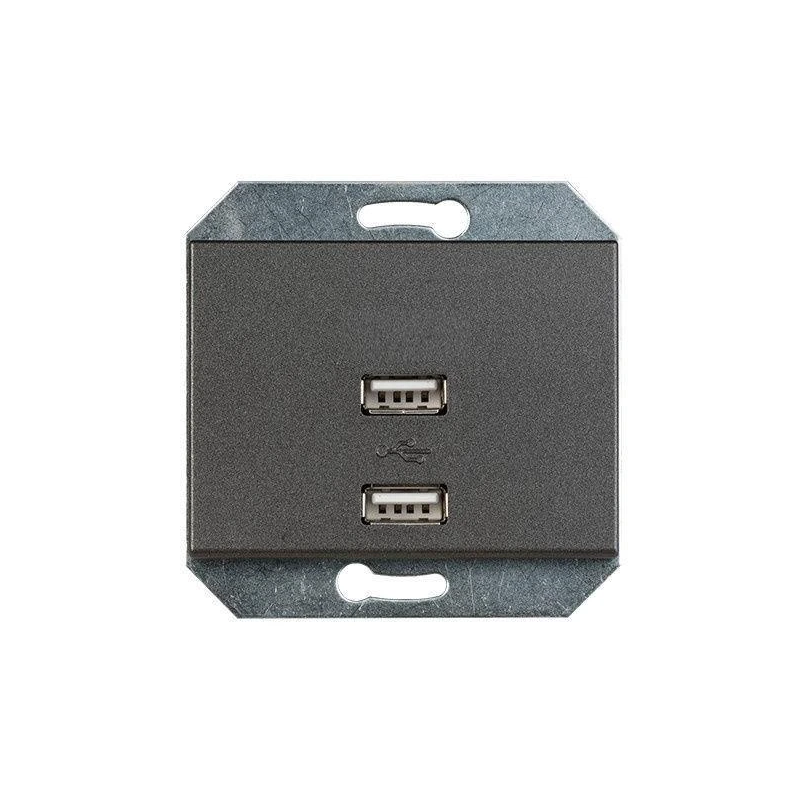 Usb ligzda 5v dc 3.4 a xp melna