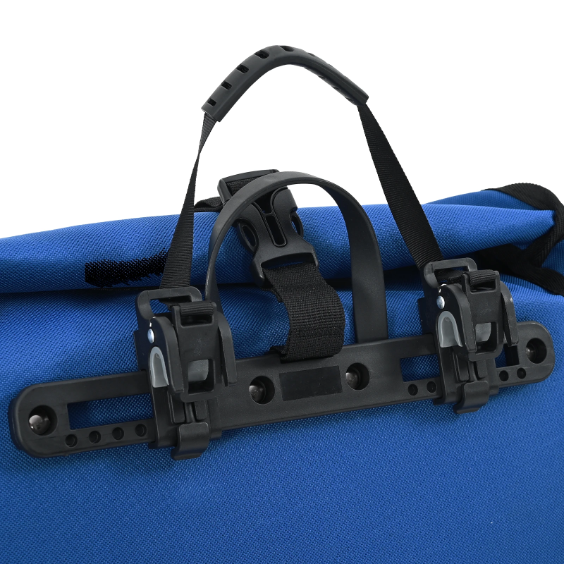 vidaXL Velosipēda soma Zila 32,5 x 17 x 57 cm Poliesters