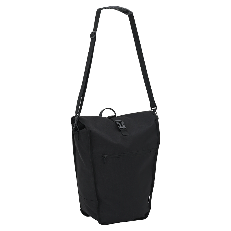 vidaXL Velosipēda soma Melna 34 x 16 x 59 cm Poliesters