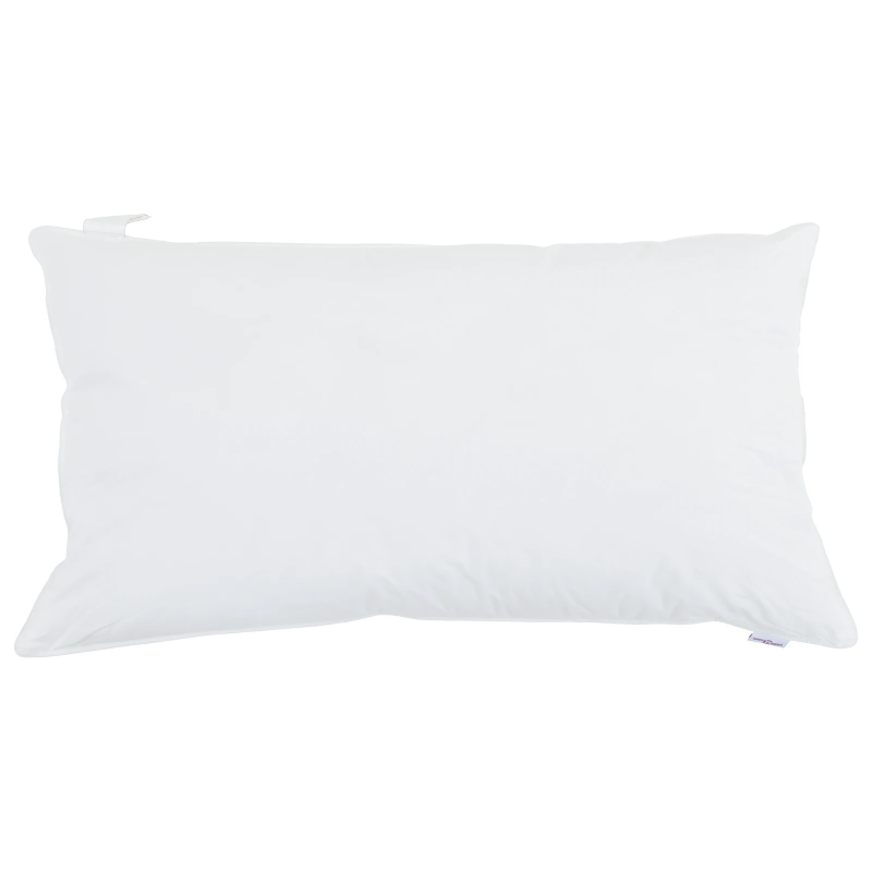 vidaXL Spilvens ar spilvenu 2 pcs Balts 40 x 80 cm Kokvilna
