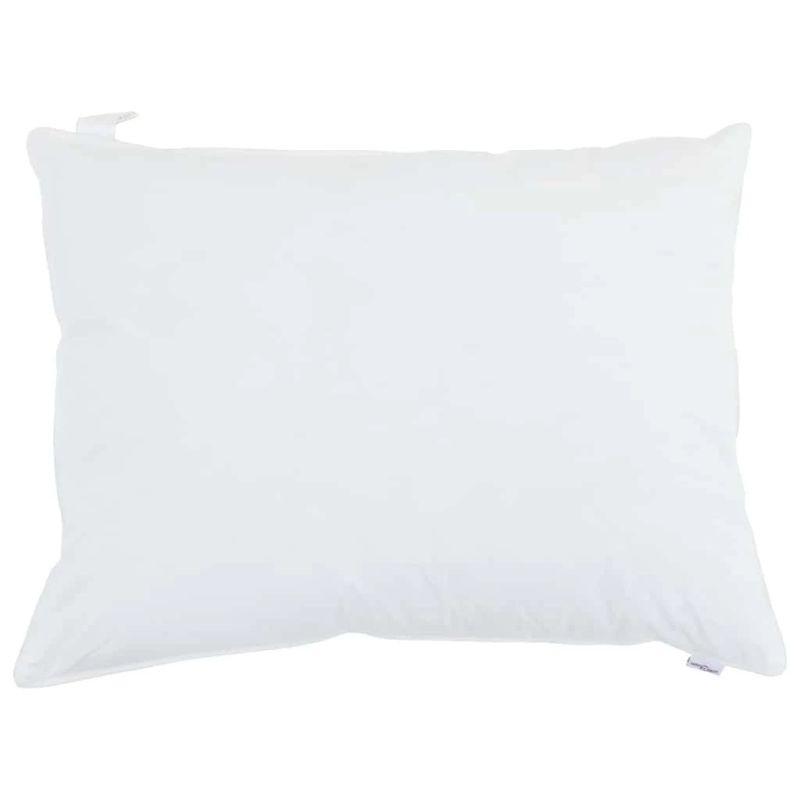 vidaXL Spilvens ar spilvenu 2 pcs Balts 50 x 75 cm Kokvilna