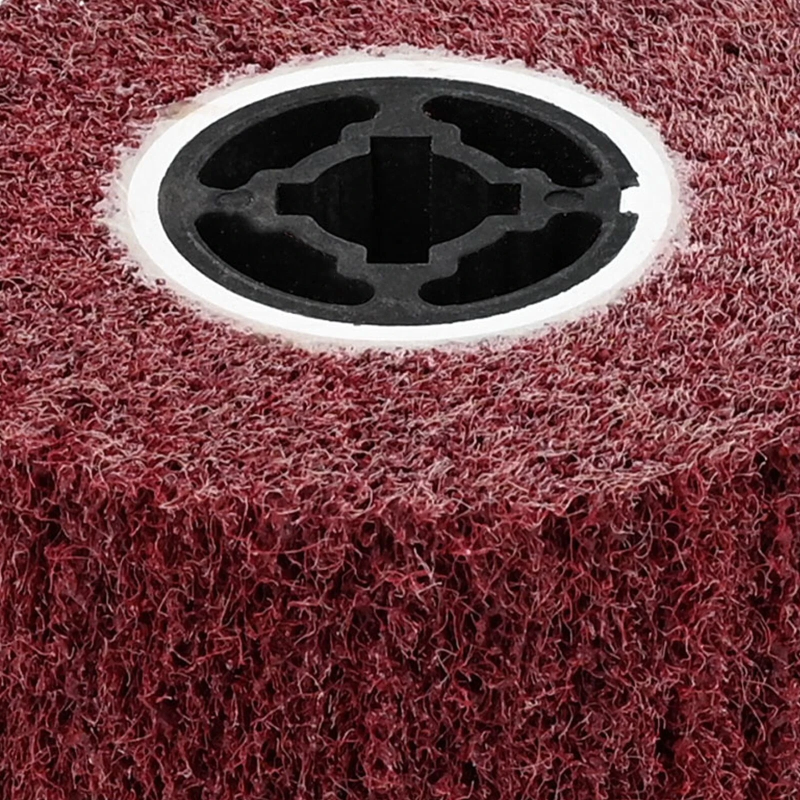 vidaXL Smirģeļu ruļļi 3 pcs Sarkana 12 x 12 x 10 cm Sintētiskā šķiedra