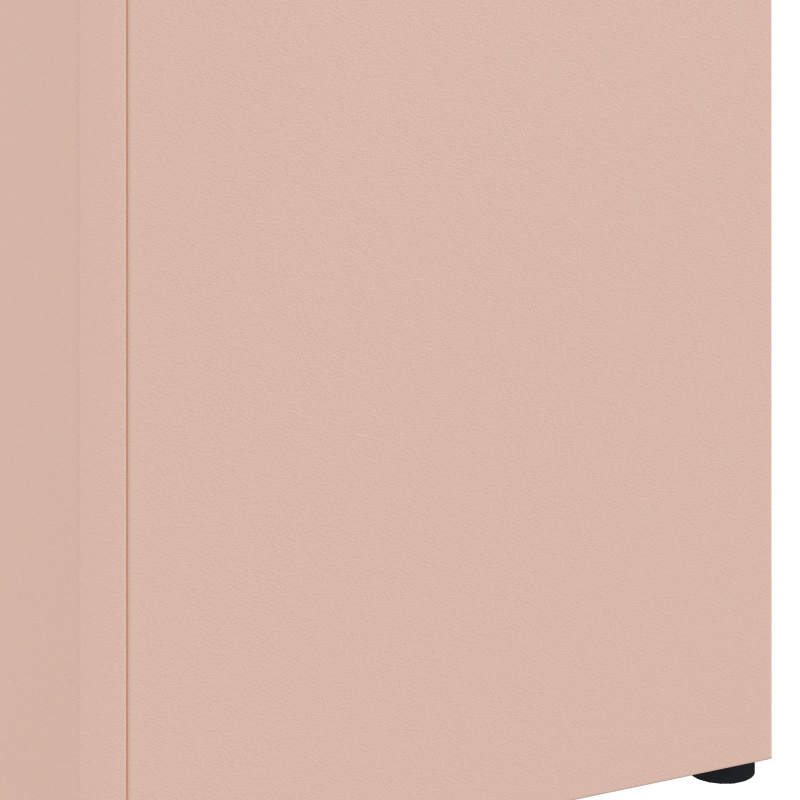 vidaXL Lietussarga statīvs Rozā 15,5 x 15,5 x 49 cm Metāla