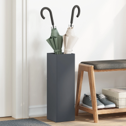 vidaXL Lietussarga statīvs Antracīts 15,5 x 15,5 x 49 cm Metāla
