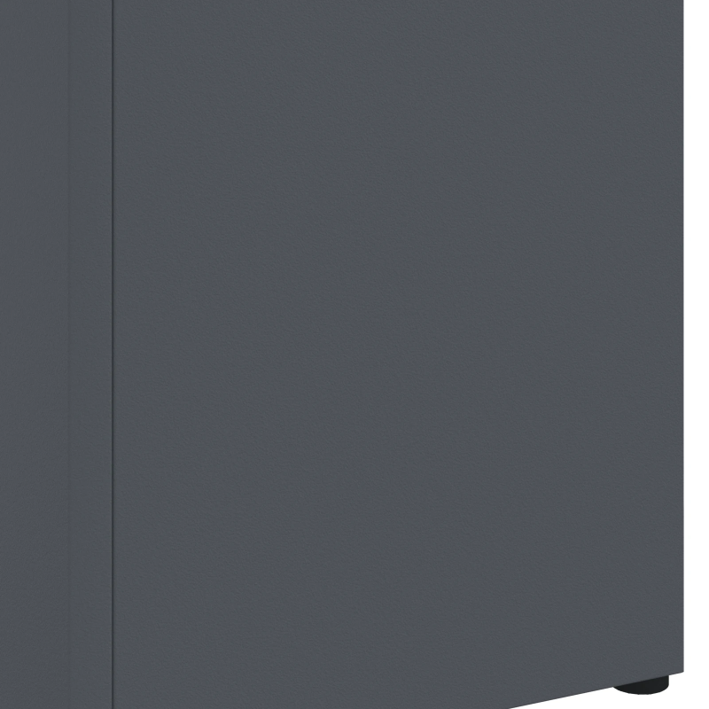 vidaXL Lietussarga statīvs Antracīts 15,5 x 15,5 x 49 cm Metāla