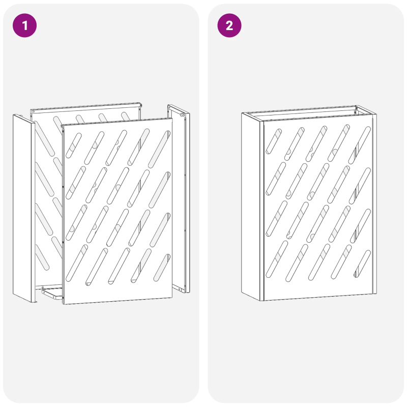 vidaXL Lietussarga statīvs Rozā 28 x 12 x 41 cm Tērauds