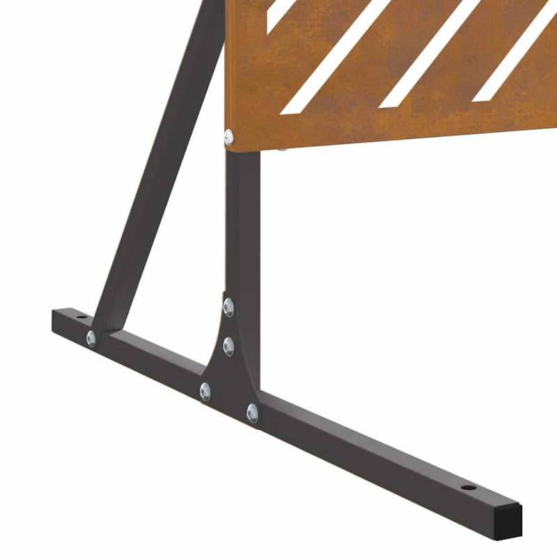 vidaXL Privātuma ekrāns Pelēka 100 x 50 x 180 cm Tērauds