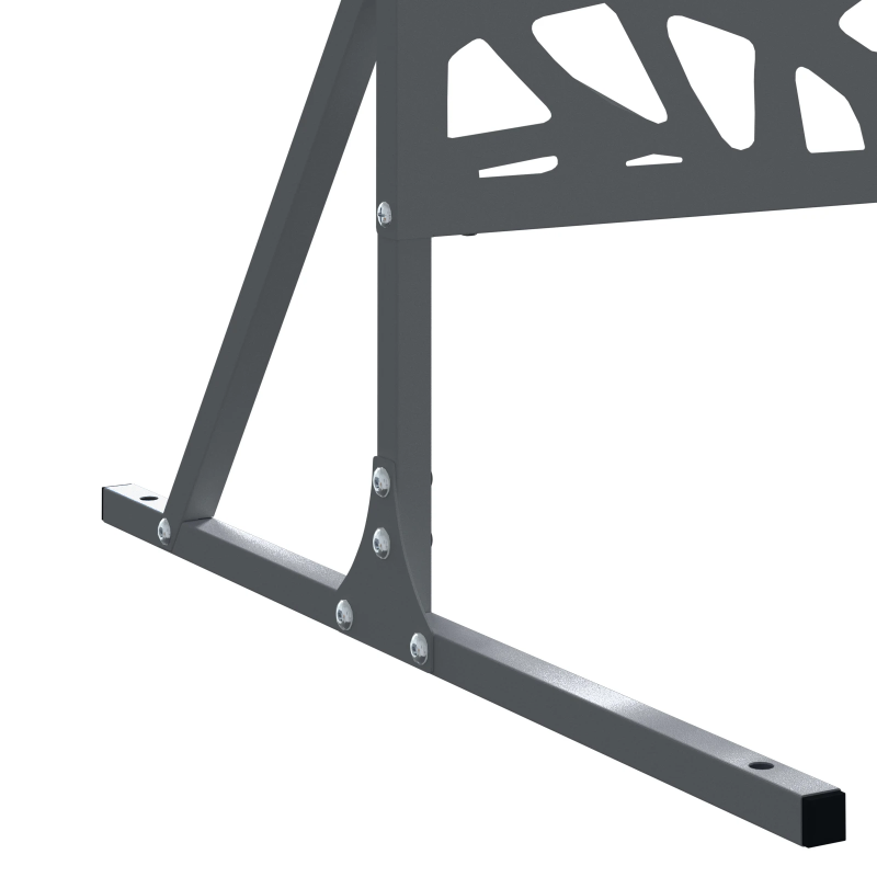 vidaXL Privātuma ekrāns Antracīts 100 x 50 x 180 cm Tērauds