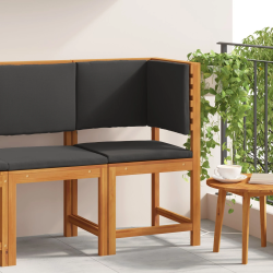 vidaXL Dārza krēsls Brūna 50 x 50 x 91cm Akācijas masīvkoks