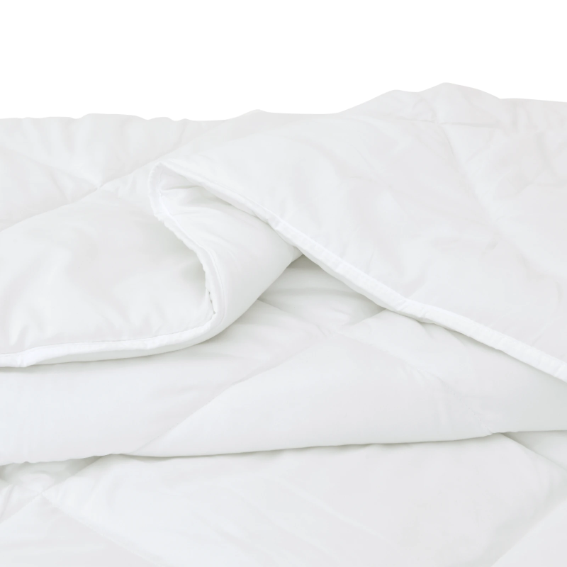 vidaXL Sega Balts 200 x 155 x 4 cm Poliesters