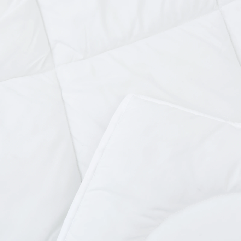 vidaXL Ziemas gultas sega Balts 240 x 222 x 5 cm Poliesters